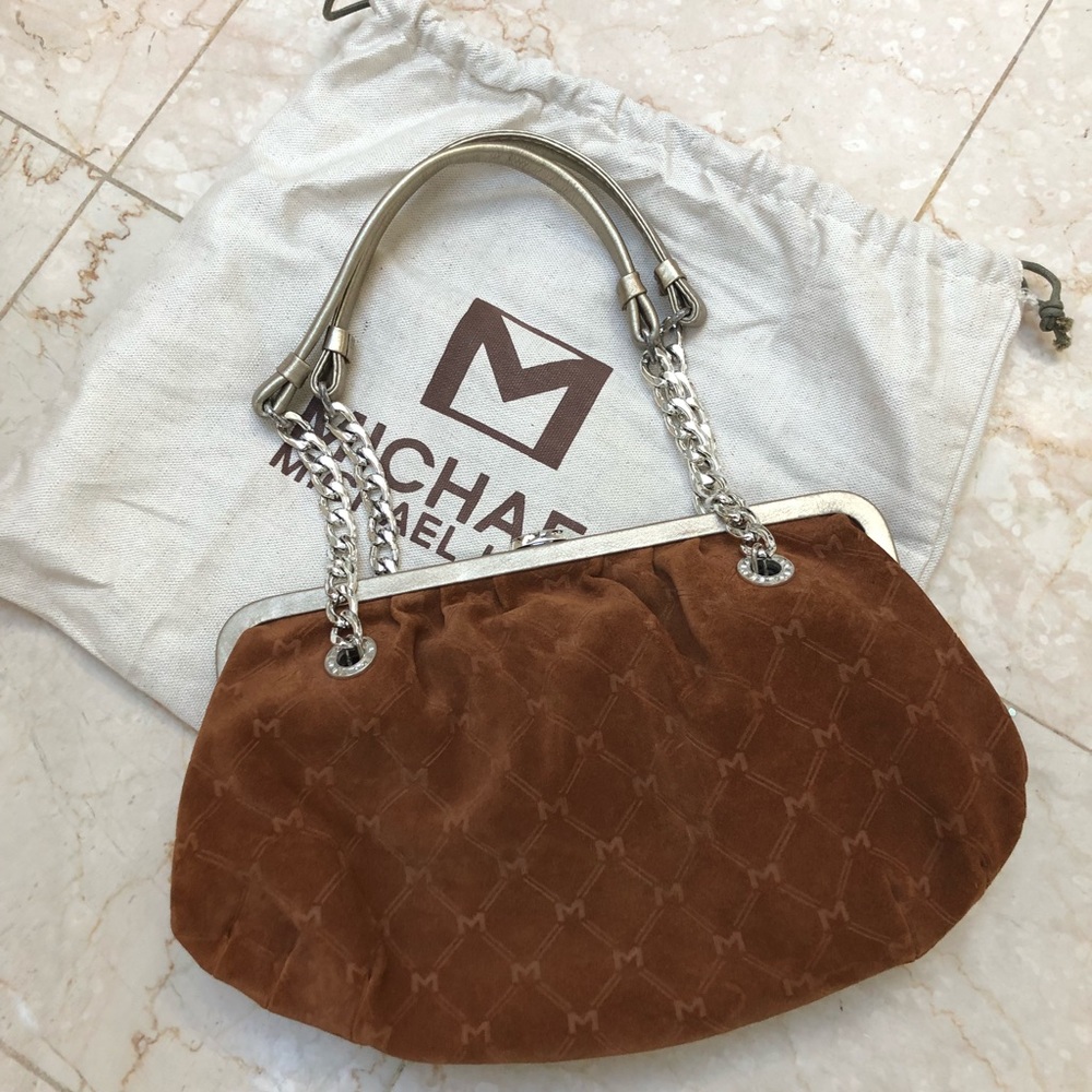 Vintage Michael Kors Suede Bag